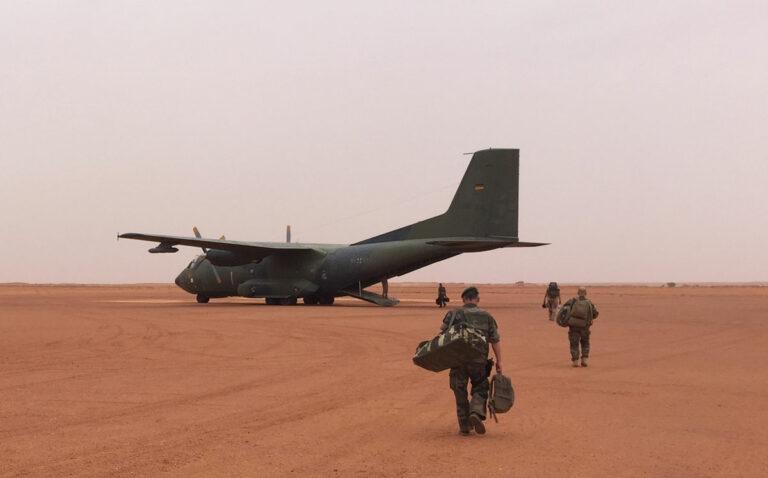 German Transall at Madama - Bundeswehr bleibt in Niger - Blog - Blog