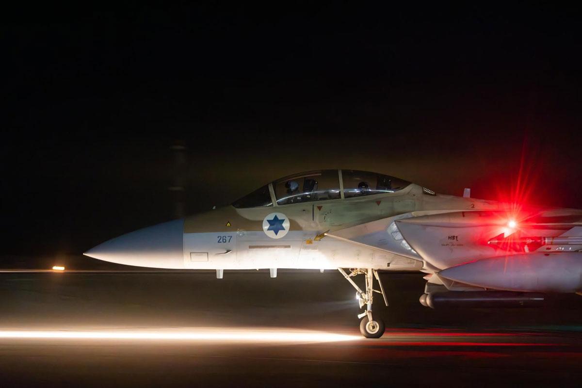 F 15I vs Iranian strikes on Israel 01 - Wir sind gegen die Ausweitung des Krieges im Nahen Osten! - Gaza, Iran, Israel, Libanon, Naher Osten, Tudeh-Partei - Blog