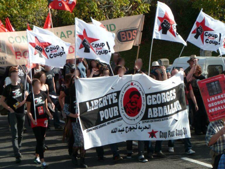 Manifestation a Lannemezan pour la liberation de Georges Abdallah - Georges Abdallah bald wieder in Freiheit? - Repression - Repression