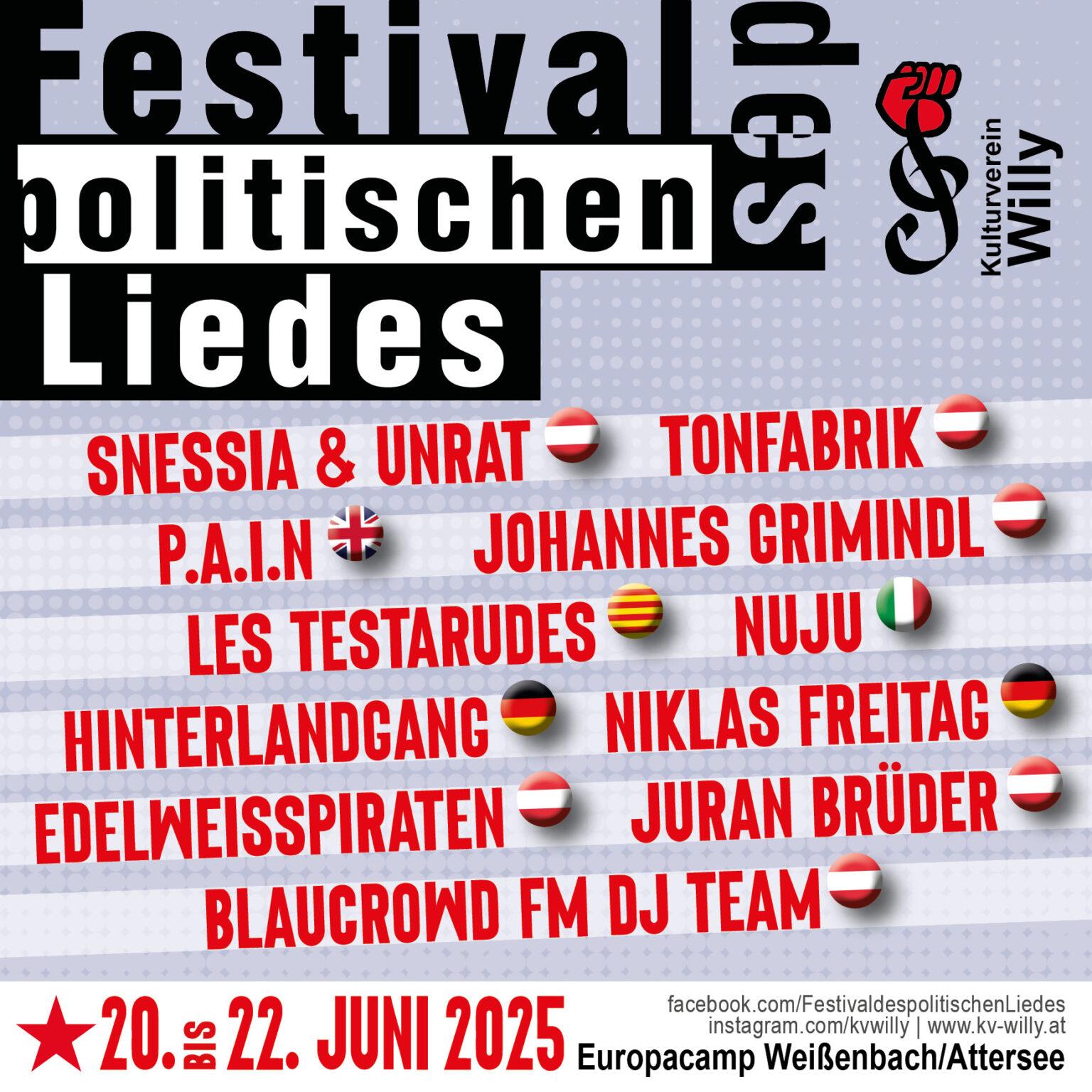 Festival des politischen Liedes Österreich