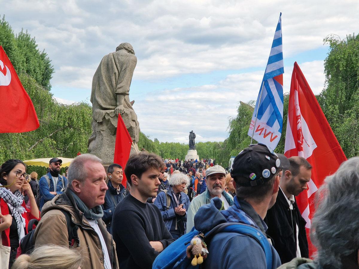 20250508 163722 - Befreit feiern - 80 Jahre Befreiung vom Faschismus, Christa Weber, DKP Berlin, Dmitri Nowikow, Patrik Köbele, Stefanie Rediske, Yana Zaugarova - Blog, Politik