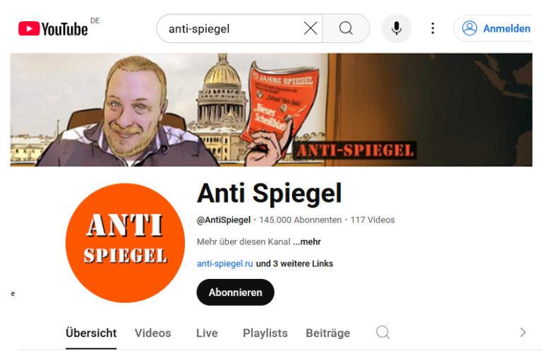 2204 Spiegel - Sanktionierte Meinungen - Europäische Union, Gesinnungsjustiz, Meinungsterror, Regierungspropaganda, Sanktionen gegen Russland - Politik