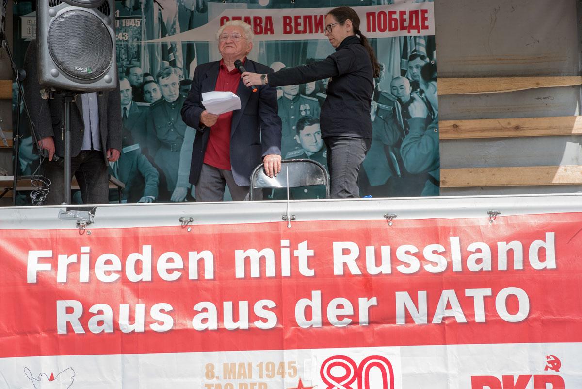 museum karlshorst 08 05 2025 9 - Befreit feiern - 80 Jahre Befreiung vom Faschismus, Christa Weber, DKP Berlin, Dmitri Nowikow, Patrik Köbele, Stefanie Rediske, Yana Zaugarova - Blog, Politik