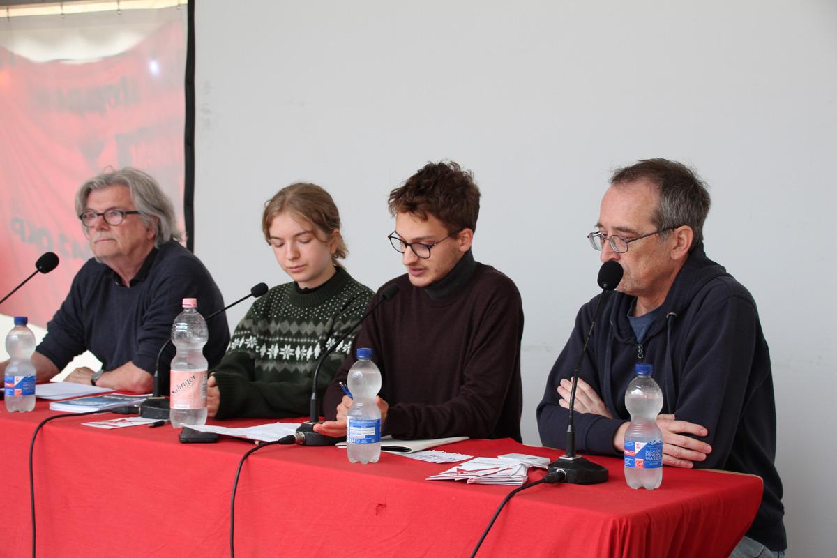 13 IMG 3900 Martina Lennartz - „Müde, zufrieden und beeindruckt“ - Andrea Hornung, Festival der Jugend 2025, Patrik Köbele, SDAJ, Zeit für Widerstand! - Aktion