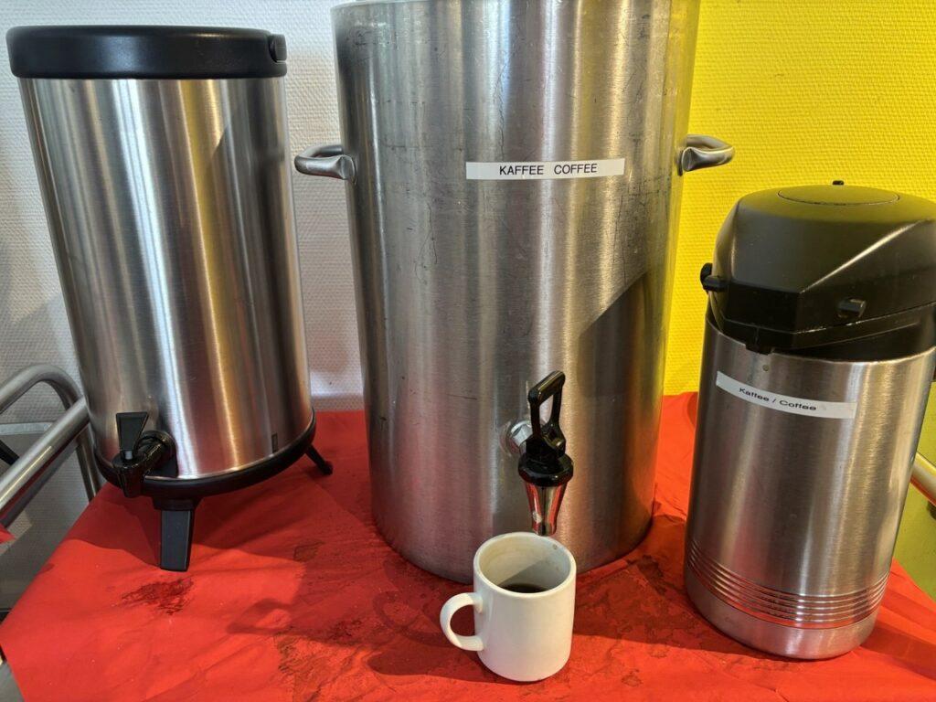 Notwendiger Kaffeevorrat