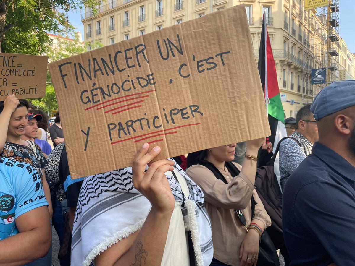 240602 Soli - Wenn dein starker Arm es will - Frankreich, Hafenarbeiter, Isreal, Palästina-Solidarität, Völkermord, Waffenlieferungen - Internationales