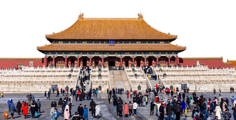 2810 Hall of Supreme Harmony courtyard 1 - Harmonie statt Klassenkampf? - China - China