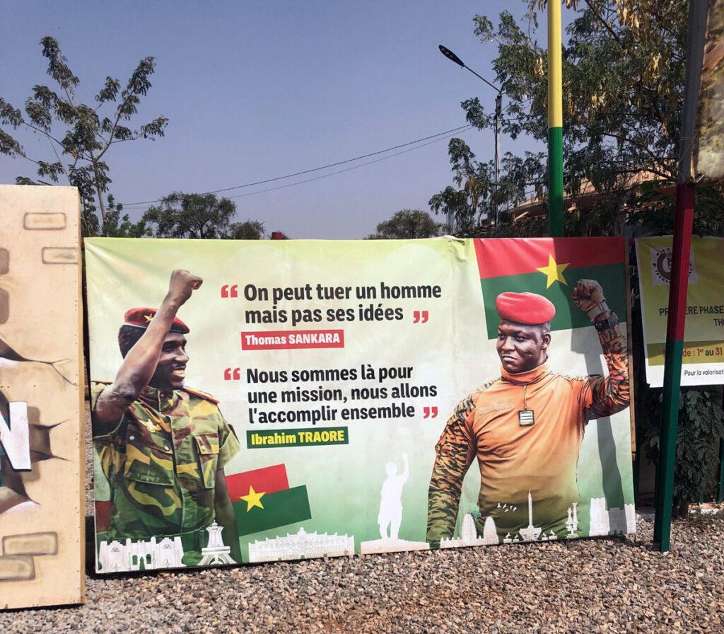 281213 1Man kann einen Menschen toeten aber nicht seine Ideen - Die Geschichte ist in vollem Gange - Burkina Faso, Ibrahim Traoré - Internationales