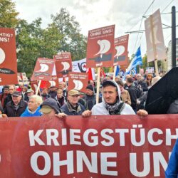 Konsequent im Friedenskampf