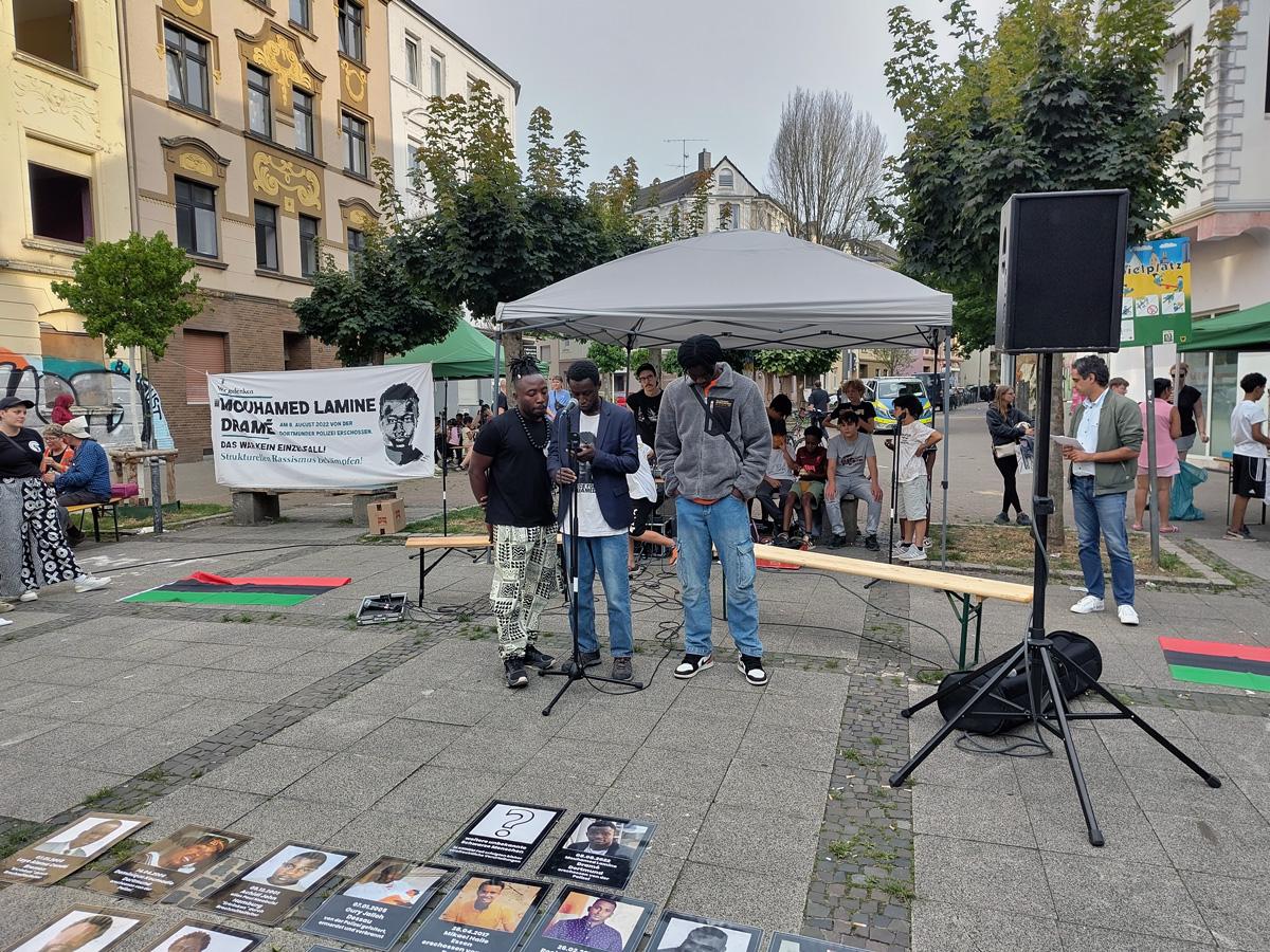 IMG 20250808 184929 - Langer Atem nötig - Dortmund, Justice4Mouhamed, Lassana Dramé, Mamadou Saliou Diallo, Mouhamed Lamine Dramé, Nejib Boubaker, Oury Jalloh, Polizeigewalt, Polizeimord, Sidy Dramé, William Dountio - Blog, Politik