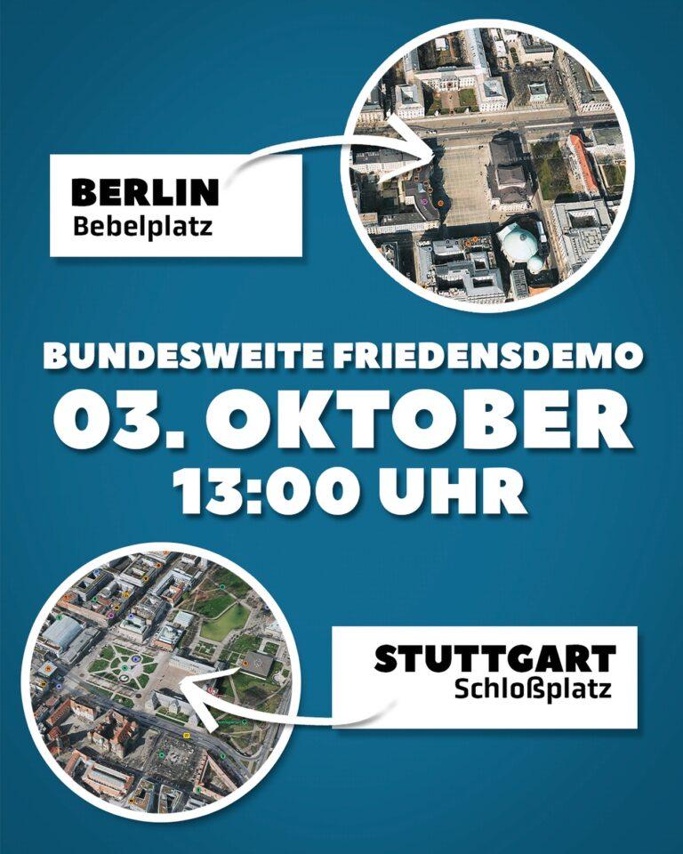bild auftakte 03 10 25 - Frieden braucht Bewegung - 3. Oktober - 3. Oktober