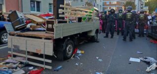 Polizeischikane und Verletzte bei Friedensdemonstration in Köln