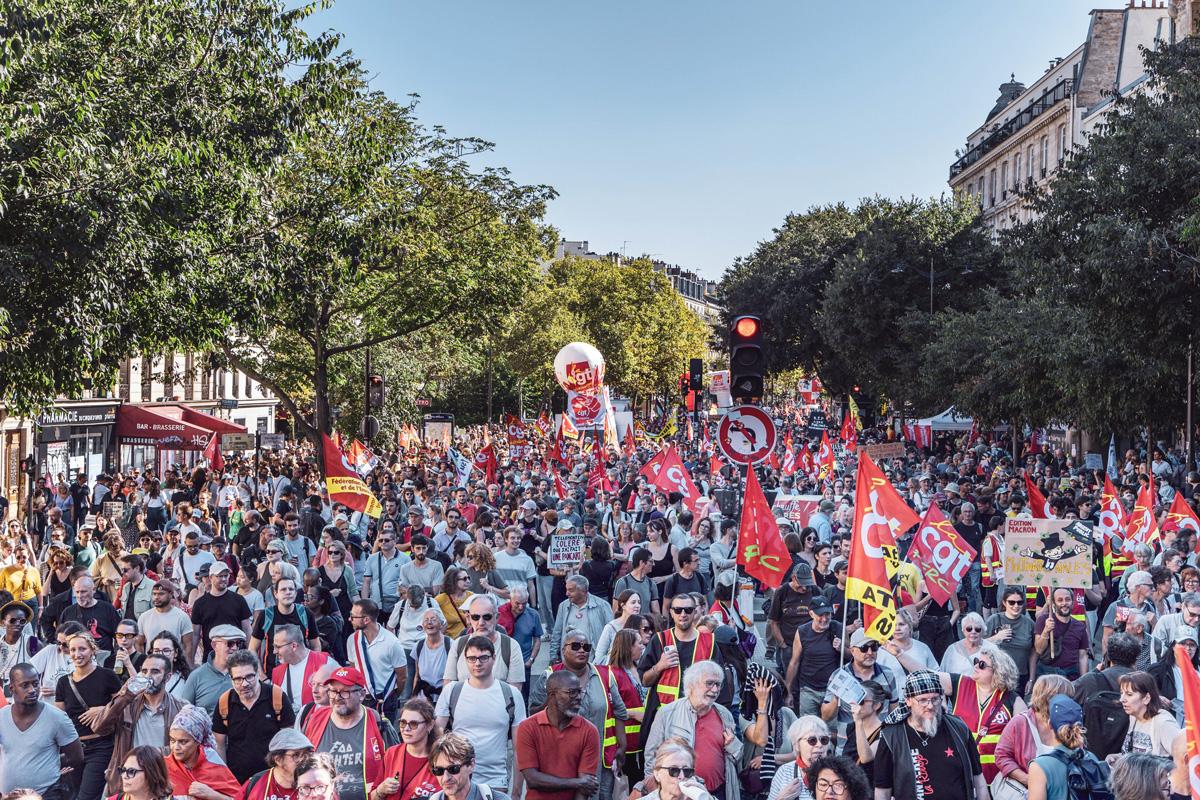 390701 Frankreich - Demonstration der Stärke - UZ vom 26. September 2025 - UZ vom 26. September 2025