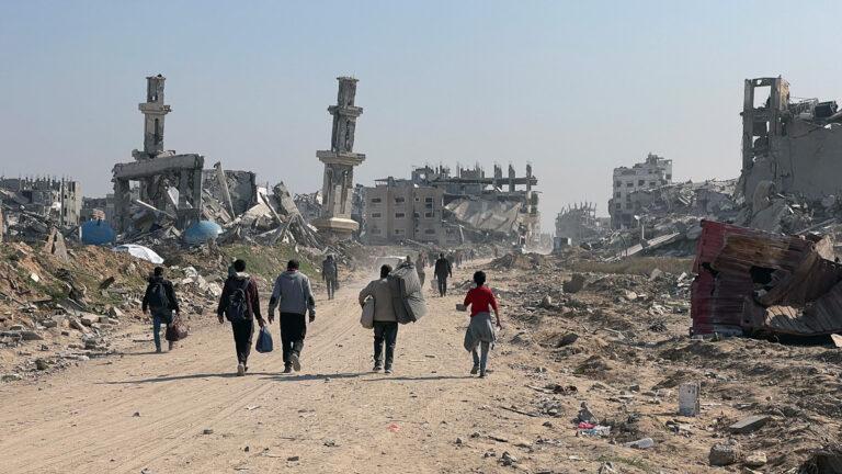 3913 Forced Displacement of Gaza Strip Residents During the Gaza Israel War 23 25 - Geopolitik und Genozid - Hintergrund - Hintergrund