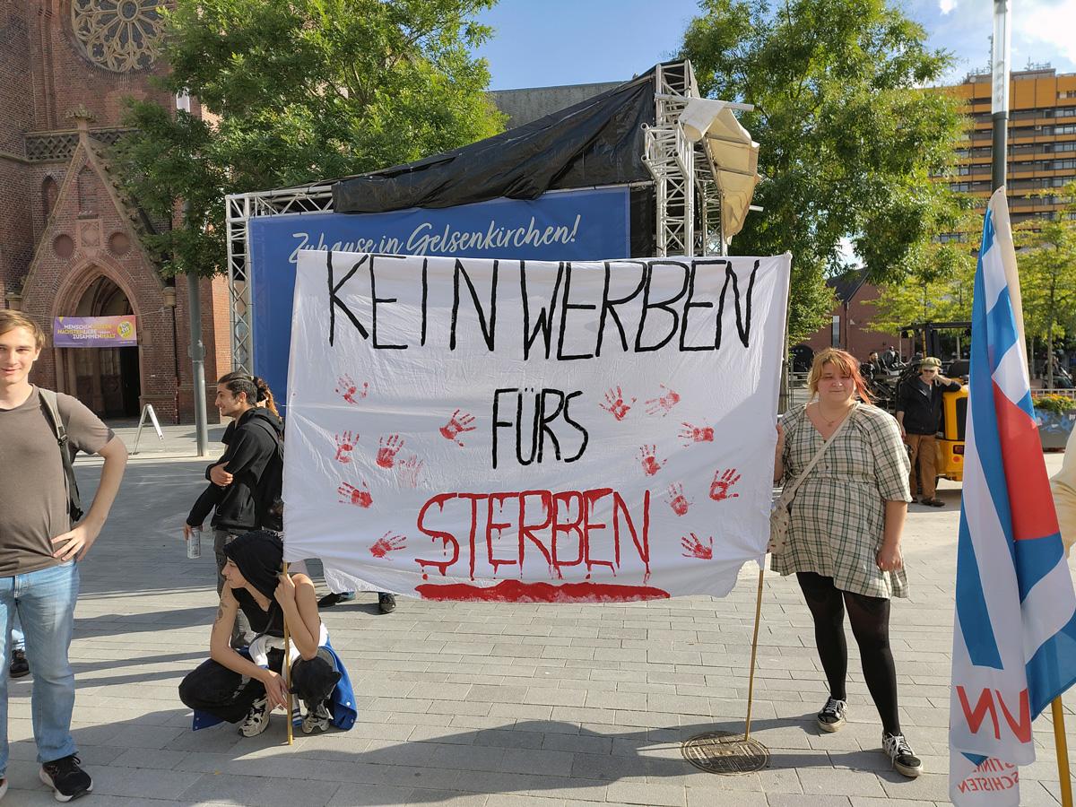 IMG 20250901 170942 - Kampf gegen „Kriegstüchtigkeit“ im Mittelpunkt - Antikriegstag 2025, Berlin, Hamburg, Köln, München - Blog, Aktion
