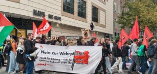 Gegen Wehrpflicht und Krieg