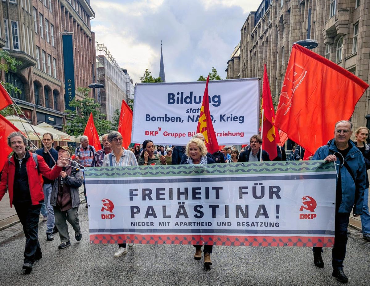 PXL 20250901 1544036792 - Kampf gegen „Kriegstüchtigkeit“ im Mittelpunkt - Antikriegstag 2025, Berlin, Hamburg, Köln, München - Blog, Aktion