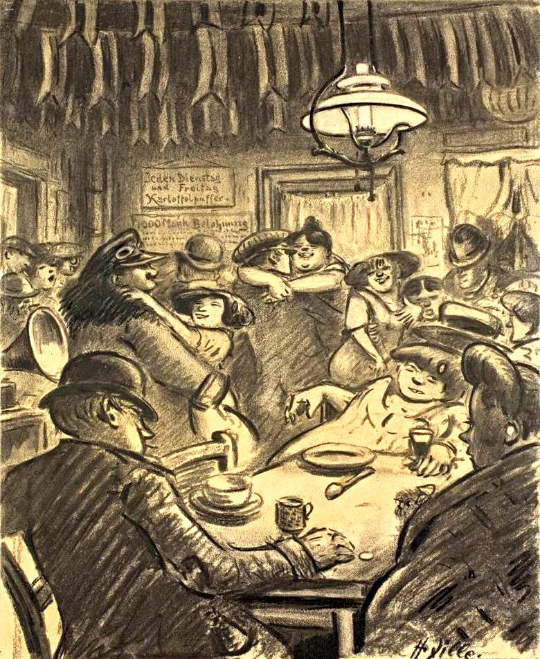 4616 Heinrich Zille In der Kaschemme - Die guten Stuben des Proletariats - UZ vom 14. November 2025 - UZ vom 14. November 2025