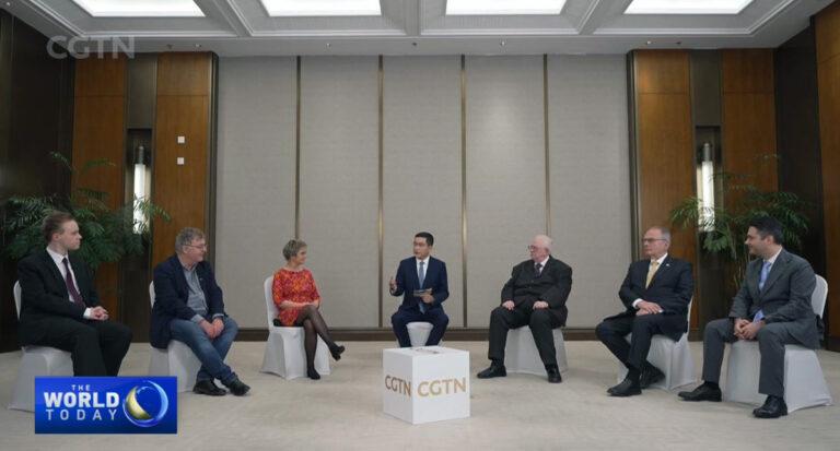 Screenshot CGTN - Die Sonne geht im Osten auf - CGTN - CGTN