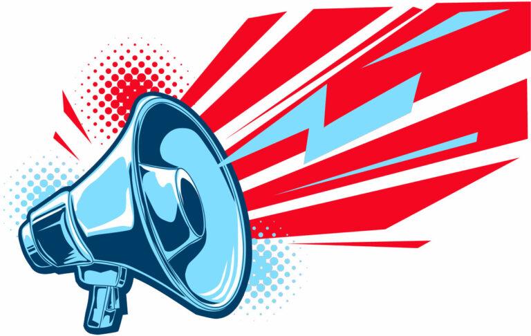 megaphone new color2 I v8 - Schulstreik - Wehrpflicht - Wehrpflicht