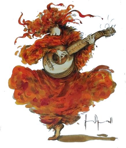 website logo - Kunst auf der Seite der Rebellen - Frauen im Widerstand, Gertrude Degenhardt, Grafikerin, Irish Folk, Irland, Todesfälle - Kultur