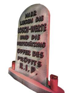 500301b Bosch - Die heile Bosch-Welt gab es nie - Bosch-Werk Feuerbach, Bürger in Wut, Mahnwache, Massenentlassungen, Solidarität - Wirtschaft & Soziales