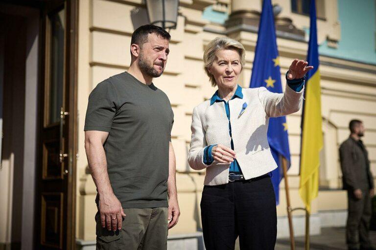 Defense Support Energy Use of Frozen Russian Assets and EU Membership Volodymyr Zelenskyy Met with Ursula von der Leyen 54008780164 01 - Wenn die Restvernunft kurz aufblitzt - EU - EU