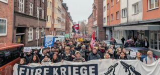 Lautes Nein zum Krieg