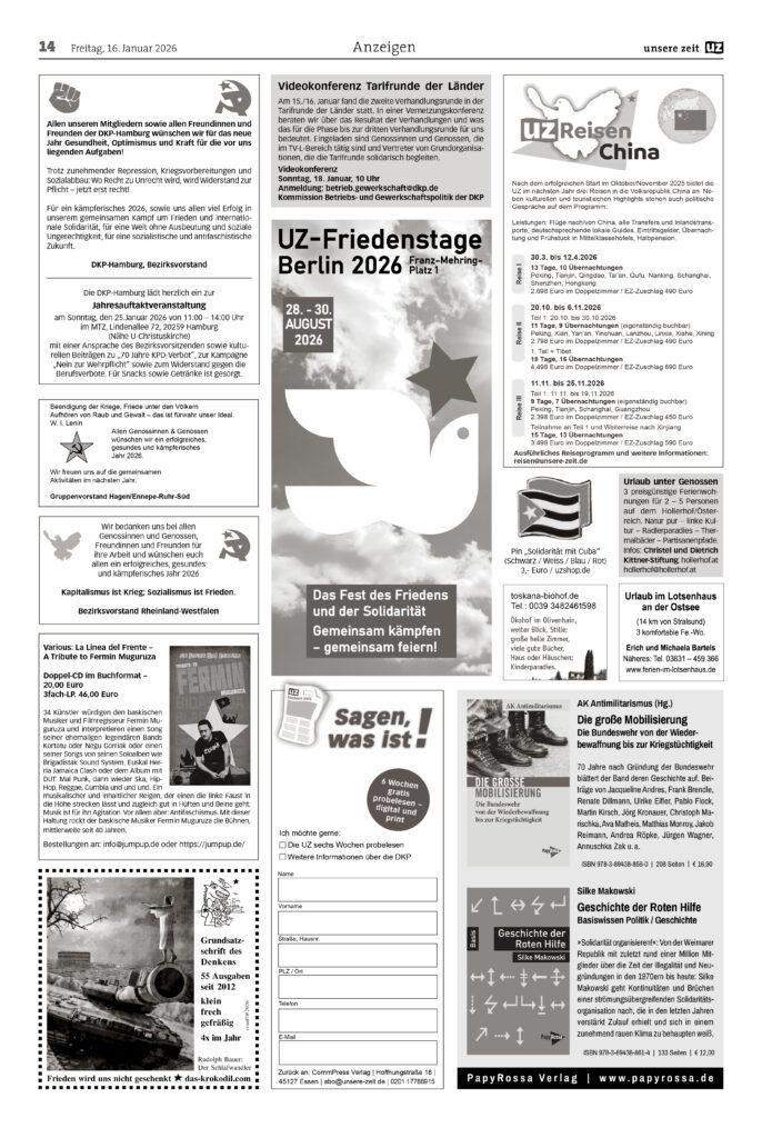 UZ 2026 03 Seite 14 - Anzeigen 2026-03 - Anzeigen - Anzeigen