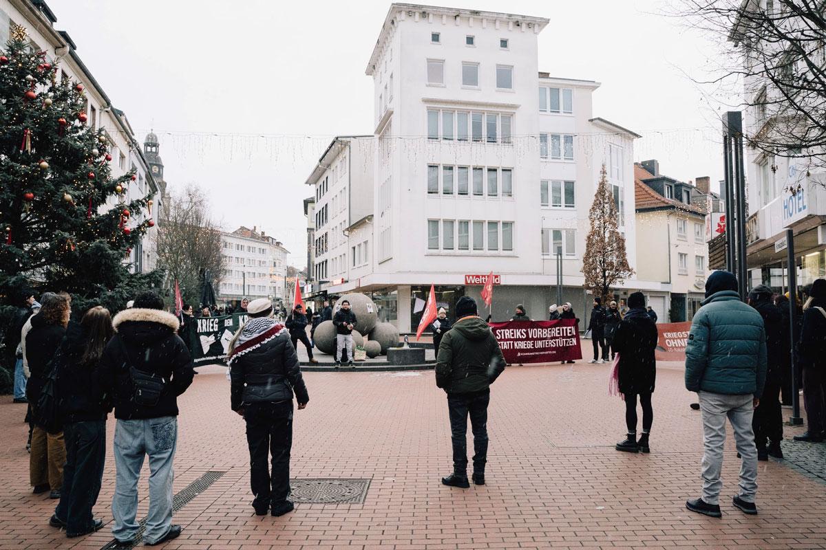 am 3.1 - Spontane Solidarität - Berlin, DKP, Essen, Gießen, Hamburg, München, Stuttgart, US-Angriff auf Venezuela, Venezuela - Blog, Aktion