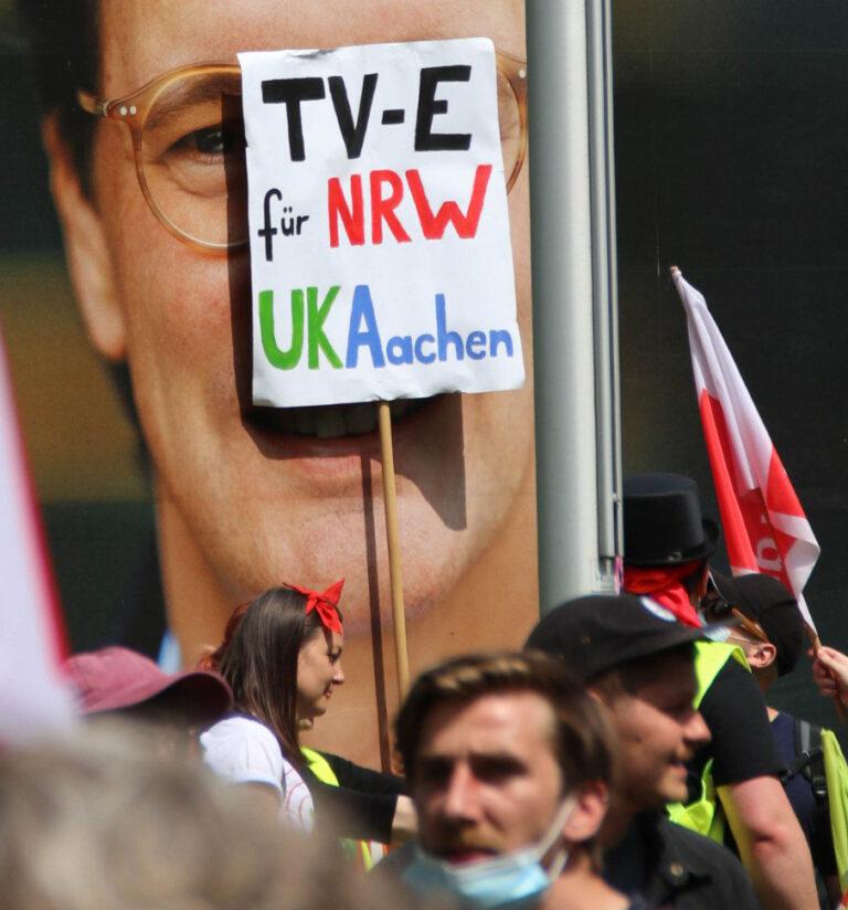 071302 - Nach innen solidarisch, nach außen kämpferisch - Entlohnung, sozialer Kahlschlag, steigende Lebenshaltungskosten, Streikaktionen, Tarifrunde öffentlicher Dienst der Länder, Uniklinikum Aachen, ver.di - Blog