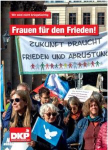 Gegen Krieg und Kahlschlag - 8- März 2026, DGB, Frauenstreiks, Friedensfrage, Internationaler Frauentag 2026, Militarisierung, ver.di - Wirtschaft & Soziales 0903 Brosch - Gegen Krieg und Kahlschlag - 8- März 2026, DGB, Frauenstreiks, Friedensfrage, Internationaler Frauentag 2026, Militarisierung, ver.di - Wirtschaft & Soziales