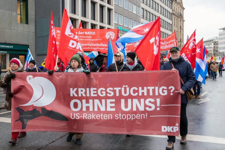 IMG 5775 scaled 1 - Für Frieden, Kuba und Palästina - Anti-Siko-Demo 2026 - Anti-Siko-Demo 2026