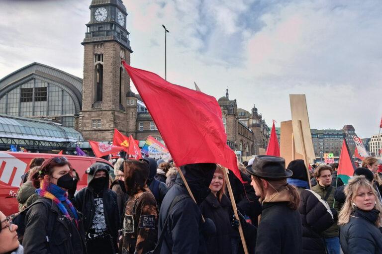 Schulstreik 1 - Protestprobe - SDAJ Hamburg - SDAJ Hamburg