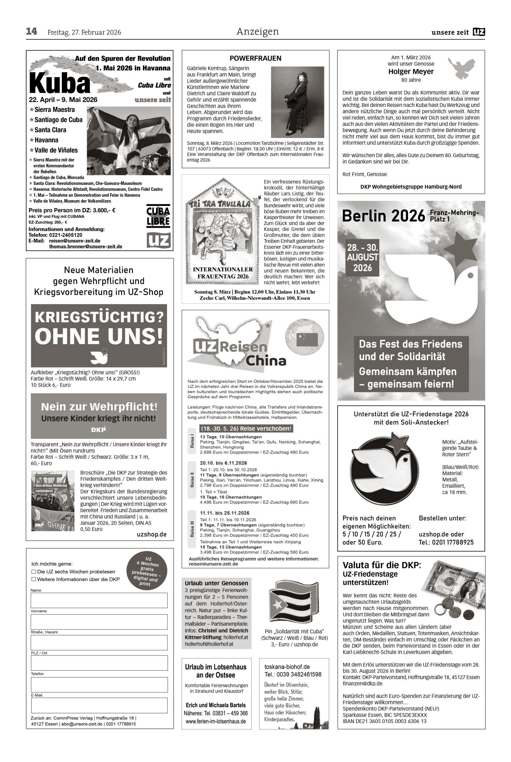 UZ 2026 09 Seite 14 scaled - Anzeigen 2026-09 - Anzeigen - Anzeigen