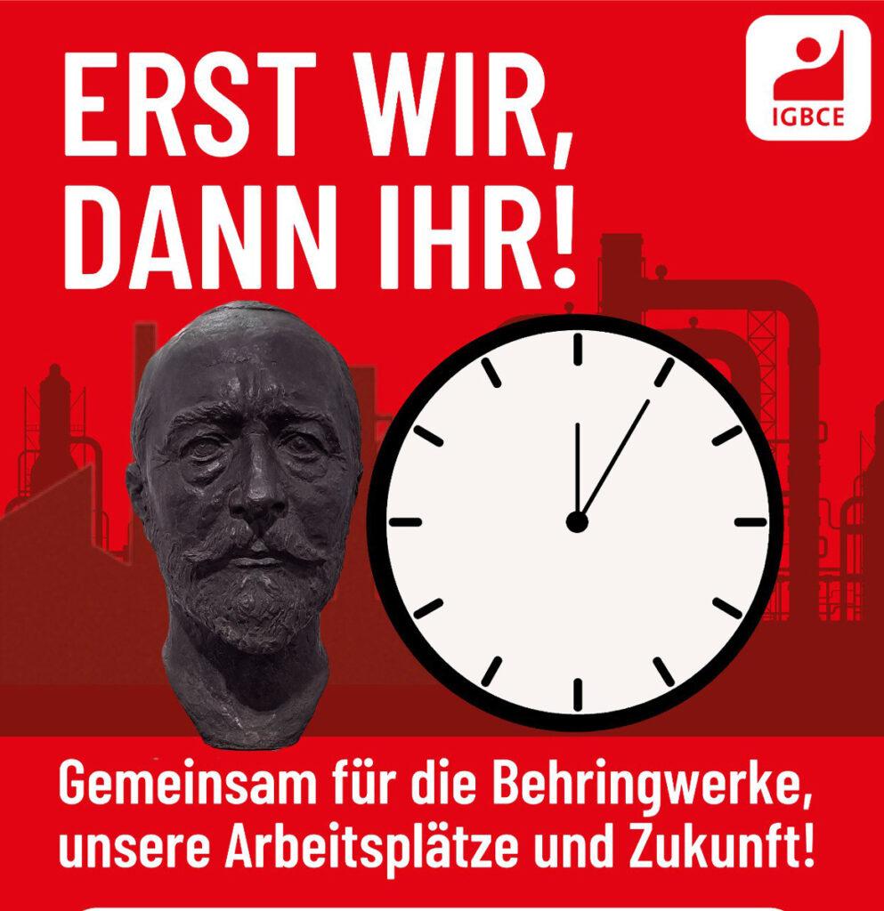 1102 photo 2026 03 10 10 33 55 - Stellenabbau geht immer - Demonstrationen, IG BCE, Marburg, Pharmaindustrie, Profitgier, Stellenabbau - Wirtschaft & Soziales