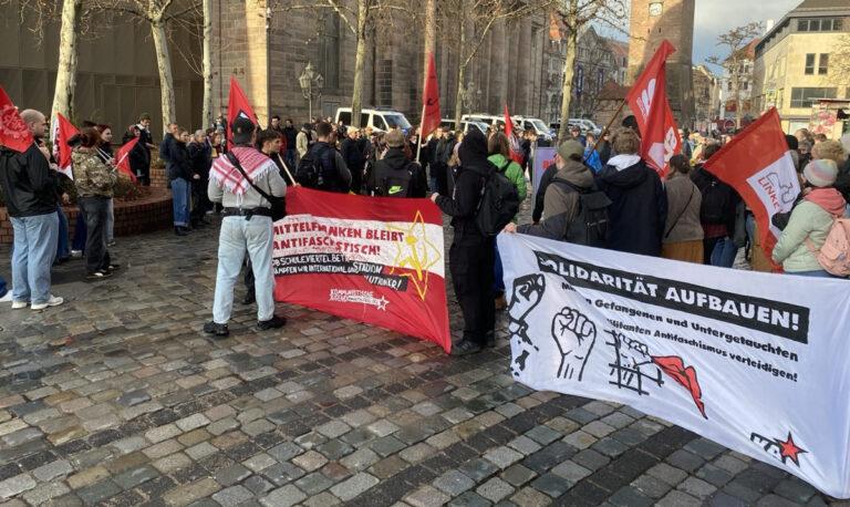 121301 Nuernberg - „Es geht darum, uns einzuschüchtern“ - Polizeirazzia - Polizeirazzia