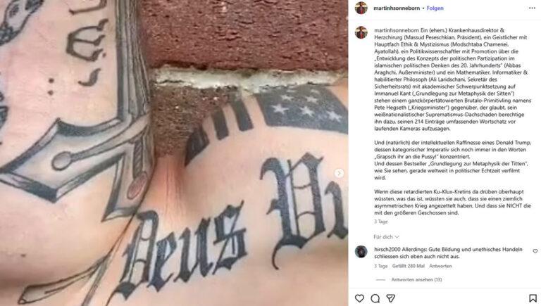 Screenshot Sonneborn - Nicht die mit den größeren Geschossen - Martin Sonneborn - Martin Sonneborn