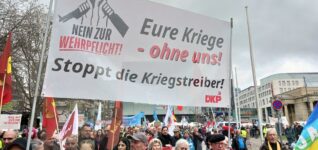 „Wir werden niemals kriegstüchtig“