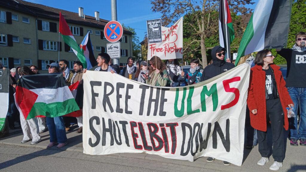 20260427 081138 - Kleinliche Schikanen und Rechtsbeugung im großen Stil - Elbit Systems, Palästina-Solidarität, Repression, Staatsräson, Stammheim, Stuttgart, Ulm Five - Blog, Politik
