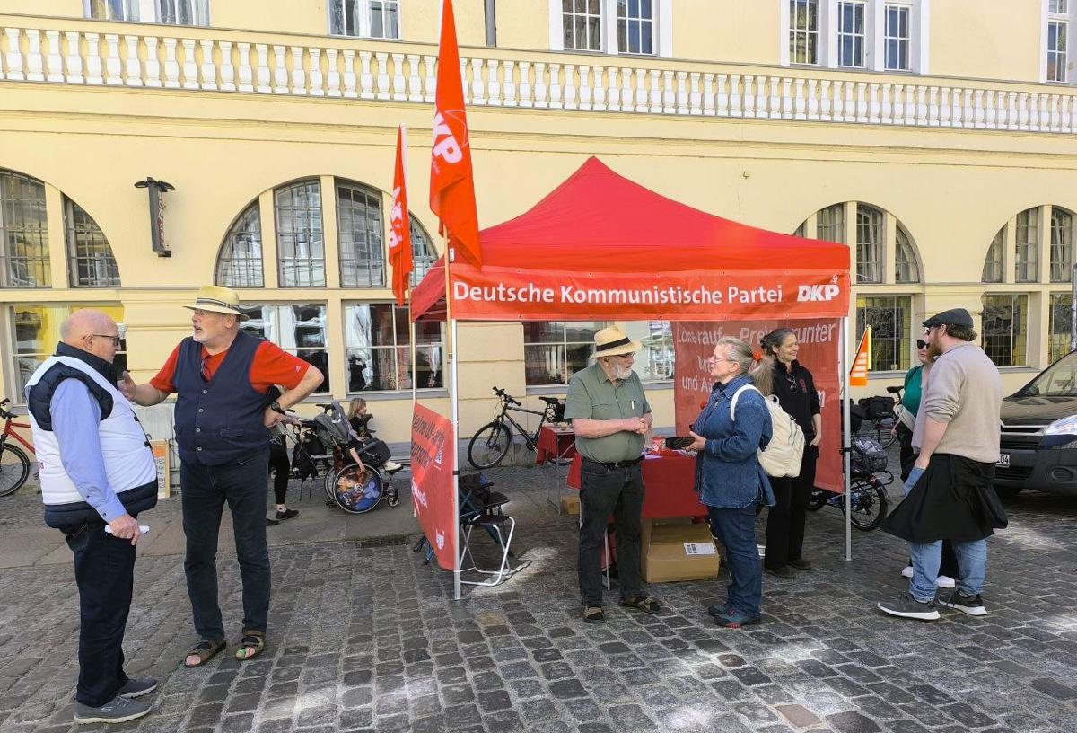 Stralsund Stefan Natke - Keine leisen Spaziergänger - 1. Mai 2026, Bärbel Bas, Berlin, Bonn, DGB, DKP, Duisburg, Gießen, Guido Déus, Hamburg, Hüseyin Doğru, SDAJ - Blog, Aktion