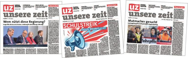 UZ 2026 19 Seiten 15 - Alles wird teurer – UZ nicht - UZ - Zeitung der DKP, UZ-Abo - Internationales