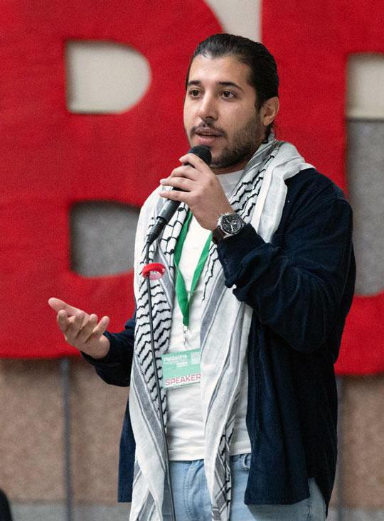 240402 Ahmad Verfahren - Ein Fluss, ein Meer, (k)ein Schnellverfahren - Ahmad Othman, Duisburg, From the river to the sea, Palästina Solidarität Duisburg, Politischer Prozess, repressiver Staat, Verfolgung - Politik