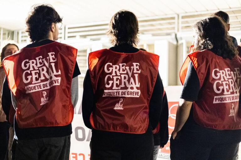 240701 Portugal - Alle Räder stehen still … - Arbeitsgesetz, CGTP, CGTP-In, Generalstreik, Kommunistische Partei Portugals, Massenentlassungen, Portugal, Widerstand - Politik