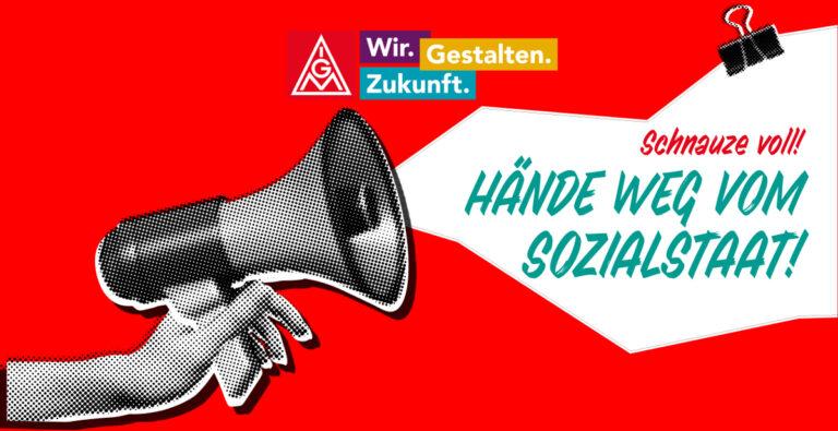 250305 - „Es reicht!“ - Angriff auf den Sozialstaat, Aufrüstung und Kriegsvorbereitung, Berlin, Demonstrationen, DGB Berlin-Brandenburg, IG Metall, Ruhrpott-Rebellion, Sozialabbau - Wirtschaft & Soziales