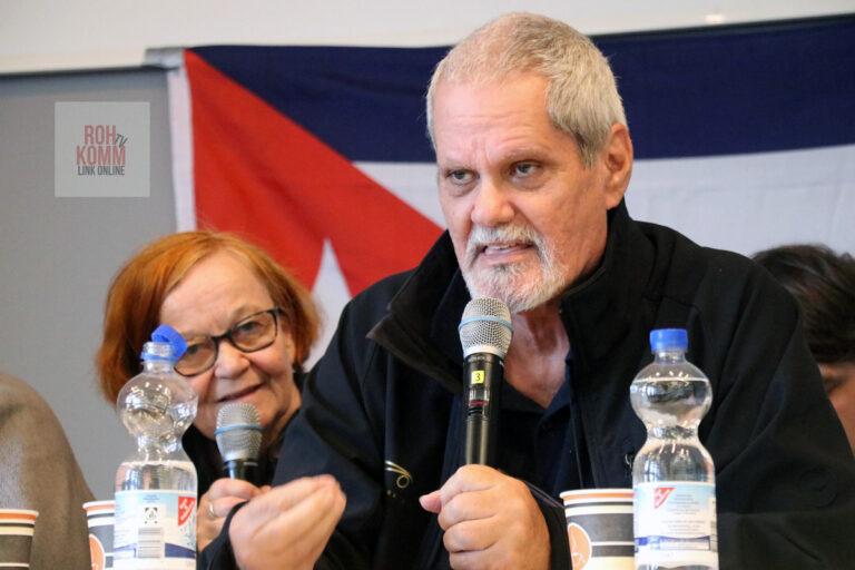 260701 Enrique - Hinter uns steht die Solidarität der Völker der Welt - Antiimperialismus, Cuba Socialista, Enrique Ubieta Gómez, Kuba, Kuba-Solidarität, PCC, US-Blockade Kubas, US-Imperialismus - Internationales