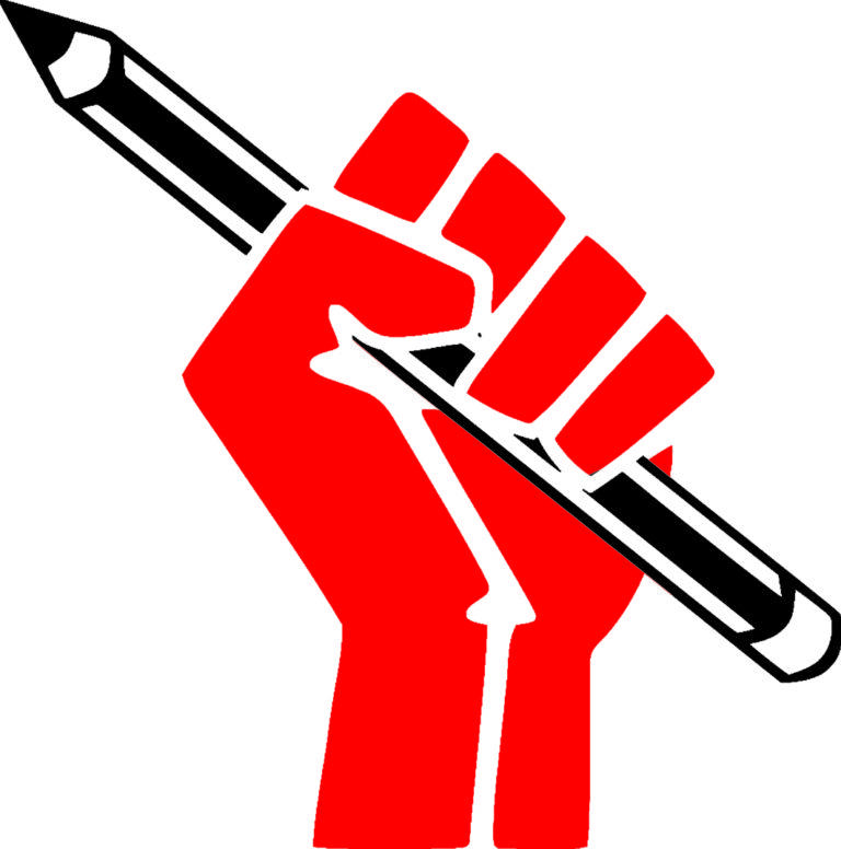 Logo Faust Stift - Einheit im Friedenskampf - Faschisierung - Faschisierung