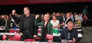 Wir gehen rein