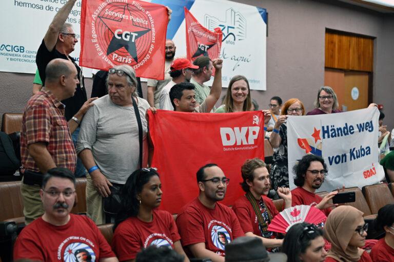 kuba konferenz - Cuba no está sola – Kuba ist nicht allein! - 19. Internationale 1.-Mai-Brigade José Martí - 19. Internationale 1.-Mai-Brigade José Martí