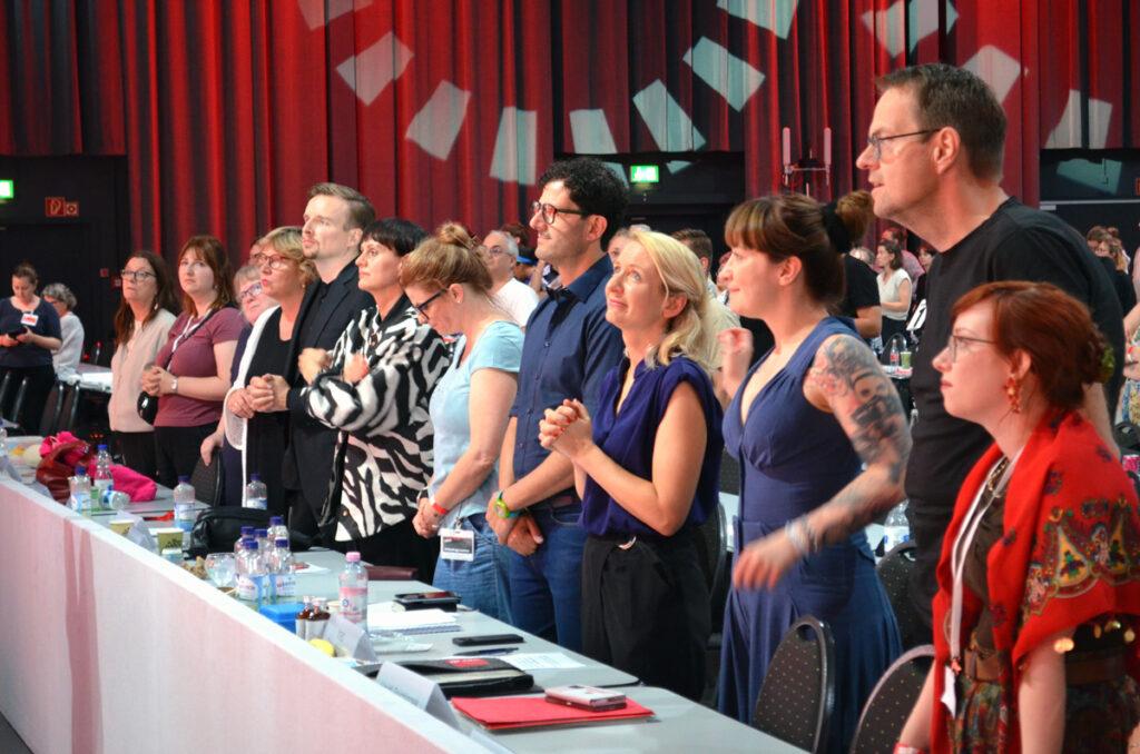 Wie hast du’s mit der CDU? - Bundesparteitag 2026 der PdL, Ines Schwerdtner, Linkspartei, Luigi Pantisano, Potsdam - Politik 270502 linke2 - Wie hast du’s mit der CDU? - Bundesparteitag 2026 der PdL, Ines Schwerdtner, Linkspartei, Luigi Pantisano, Potsdam - Politik